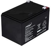 Powery® Batterie au gel de plomb Powery pour : Installations à énergie solaire Banc élévateur, machines Nettoyeur, impianrti d'éclairage d'urgence, installations de allarme12 V 1