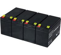 Powery Batterie rechargeable de remplacement pour USV APC Smart-UPS RT 2000