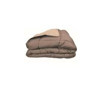 Poyet motte Couette chaude microfibre - Taupe