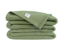 POYET MOTTE POLECO Couverture polaire Polyester Tilleul 220 x 240 cm