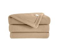 POYET MOTTE POLEX Couverture polaire Polyester Sable 240 x 300 cm