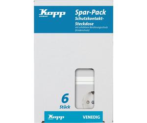 PP 6 Prise simple BS VENr - blanc