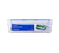 Lock&Lock Boîte rectangulaire HPL 834 3,9 l – plateau fraîcheur – étanche 100% air et liquide