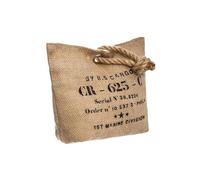 pp_no_name Stop Porte Vintage en Jute - 25 cm Naturel