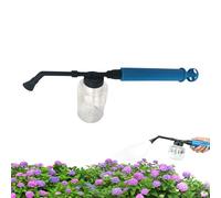 PP Pulvérisateur De Poudre pour Le Jardin 57,8x10x8 Cm Pulvérisateur À Poudre Portable Distributeur De Terre Diatomée avec Pompe À Air À Poussée-Traction pour Tomates Poivrons Fraises