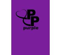 PP_PURPLE - QUADERNO A QUADRETTI - quaderno grafico per studenti e insegnanti di matematica e scienze: FORMATO A5 - QUADRETTO 5X5 MM - 150 PAGINE - RIGHELLO AI 4 LATI