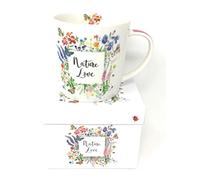PPD Nature Love Trend Mug en boîte cadeau Tasse à thé Tasse à café 350 ml