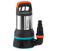 Ppe évac. sub. eaux claires/us 19500 Aquasensor Gardena : Pompe évac ac débit 19 500 l/h, fonction Aquasensor, aspiration plat j1 mm granulométrie 35 mm, 860 W (09049-20)