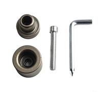 PPR Tête de soudage de tuyaux 20-32 mm Ensemble de matrices pour fusion de tubes, alliage d'aluminium non soudeuse avec design anti-blocage pour tuyaux d'eau en polyéthylène haute densité (20 mm)