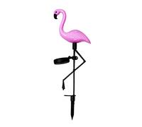 PQLXJJYUR 3 In1 Solaire Jardin Lumière Creative Flamingo Paysage Pelouse Lampes Étanche Voie Cour Lumières for L'éclairage Extérieur Vif Et éClatant(1 Pcs)