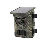 PQLXJJYUR Piège À Photos Infrarouge Vision Nocturne Énergie Solaire, WiFi 4K 60mp, Étanche, Caméra De Suivi des Sentiers for La Surveillance Faune Et Chasse Enregistrement VidéO Net