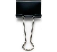 Pqt de 10 Pinces à Double Clip 41mm Noir Noir G