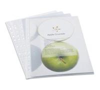 Rapesco Pqt De 100 Pochettes Transparentes Perforées A4