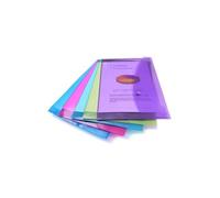 Pochette de rangement à bouton pression Rapesco A4+ - Lot de 5