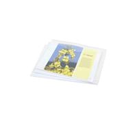 Pqt de 5 Pochettes Porte-Document Eco à Pression A3 Transparente Incolore