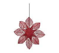 PR Home Etoile de l'avent Anna rouge 82 cm