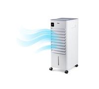 PRIMO PR582AC Refroidisseur d'air mobile 3-en-1 – Refroidisseur d'air, ventilateur et humidificateur – Circulation d'air refroidie par eau – 7 L – Blanc