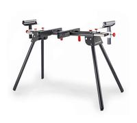Practixx Support pour scies à onglets PX-UG-1600 | Extensible 1000-1650mm | Charge admissible 200kg | Largeur d'appui 384 mm | Pour scie à onglet radiale | Support universel