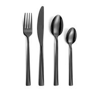 Pradel Essentiel Absolu coffret 16 couverts Inox Pour 4 personnes, PVD Noir