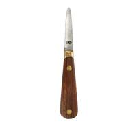 PRADEL ESSENTIEL - Couteau à huitre - Lancette - Acier inoxdydable 13 C - Longueur 161 mm et manche en palissandre - Bois