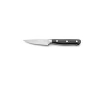 PRADEL ESSENTIEL - Couteau d'office - Blason - Acier inoxydable 13 C, Finition Satinée - Lame 9 cm - Noir