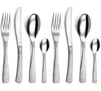 PRADEL ESSENTIEL - Ménagère 24 couverts de table pour 6 personnes - Tam Tam - Acier inoxydable 18/0, Finition Standard (Lot de 2)