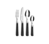 PRADEL ESSENTIEL - PAILLE NOIR - Ménagère 24 pièces