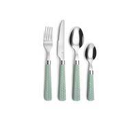 PRADEL ESSENTIEL - PAILLE VERT D'EAU - Ménagère 24 pièces