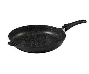 Pradel Excellence 52410M Poêle Façon Pierre Tous Feux Dont Induction 32 cm, Noir