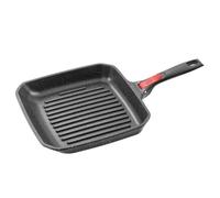 Pradel Excellence - 92382 M - Poêle grill 26 cm + Poignée Amovible - Tous feux et induction - Sans PFOA - 334