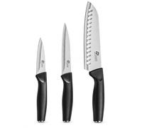 Pradel Excellence - Classique - Set 3 couteaux de cuisine Office, Utilitaire, Santoku