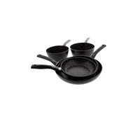 Pradel Excellence Lot De 3 Poeles 20, 24 Et 28 Cm + 2 Casseroles De 18 Et 20 Cm