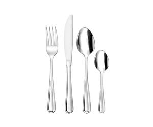 Pradel Excellence - PCOX015016 - Ménagère 16 Pièces - Collection Nicosie - 4 Couteaux, 4 Fourchettes, 4 Cuillères à Soupe, 4 Cuillères à Café - En Inox - Pour une Table au Quotidien