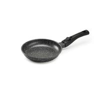 Pradel Excellence - PCUI001001 - Poêle en Fonte d'Aluminium Premium Ø20cm - Revêtement Anti-Adhésif Façon Pierre - Manche Amovible - Tout Feu, Induction, Four, Noir