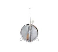 Pradel Excellence - PUST002018 - Moulinette Manuelle à Coulis - Moulin en Acier Inoxydable, Manche ABS - à Suspendre - Ustensile de Cuisine Multifonction, Argenté