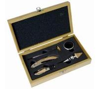 Coffret sommelier bambou 5 pièces Pradel Excellence