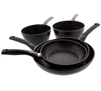 PRADEL EXCELLENCE Set de 3 foyers de 20, 24 et 28 cm + 2 poêles de 18 et 20 cm
