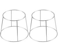 Pradel Excellence - Support Universel pour Plateau à Fruits de Mer en Vrac - Accessoire Art de la Table pour Service à Fruits de Mer - Acier Inoxydable - Hauteur 19 cm, Diamètre 18 cm (Lot de 2)