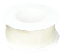 PRÄSENT C.E. Pattberg 4-Seasons Ruban en Organza avec Fil de Fer Crème 40 mm x 25 m
