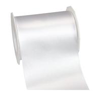 Präsent C.E. Pattberg Adria Ruban de Satin Blanc 112 mm 25 m