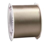 Präsent - Ruban Satin Taupe Adria Largeur 72 mm Longueur 25 m