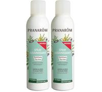 PRANARÔM - Aromaforce - Spray Assainissant Aux Huiles Essentielles Bio - Ravintsara Et Tea Tree - Assainit Et Purifie L'Air - 150 ml (Lot de 2)