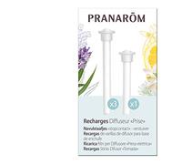 Pranarôm Diffuseur Prise Kit de Recharge 3 x 30 ML + 1 x 10 ML | Tiges de rechange pour un parfum diffusé en continu. Sans flamme ni chaleur, sécurisé au quotidien.