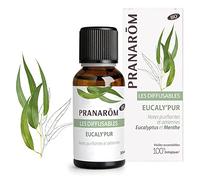 Pranarôm Parfum D'ambiance Bio Eucalyâ€™Pur Huiles Essentielles Pour Diffusion Eucalyptus Et Menthe Notes Purifiantes Et Aériennes 30 Ml