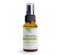 Pranarôm Parfum Spray Citronnelle aux Huiles Essentielles 30 ml | Odeur fraîche et citronnée, multi-usages pour la maison, les textiles et la voiture.