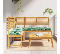 Pratique palettes de coussins pour un siège approprié Floral 6 pcs motif de feuilles - Couvertures de meubles de jardin ,meubles design 7871475 1parcel