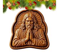 Praying Jesus Shape Mini Pie Mold Christmas Pie Baking Mold Religious Embos | Practical Christmas Pie Baking Mold Religious Embossed Seasonal Dough Press, Praying Jesus Shape Mini Pie Mold For Home