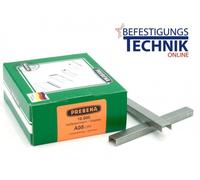 Prebena Agrafes A08CRF A 80/08mm A2 inox pour 1XR-A16 1GP-A16 1GP-A25 KL-01 10M