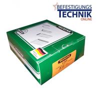 Prebena Agrafes A12CRF A 80/12mm A2 inox pour 1XR-A16 1GP-A16 1GP-A25 KL-01 6M