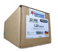 Prebena Agrafes L 22mm CNK galvanisé 4C-L50 G5562 Bostitch S5 Senco N Würth 155 BEA KL-26 22,5M